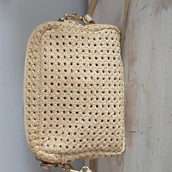 Clare V Midi Sac In Cream Rattan - Picture 2 of 16